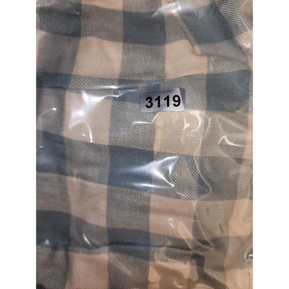 Carter's Baby Girls Dress Size 18 Months Blue & Pink Plaid Flannel Ribbed - Picture 8 of 8